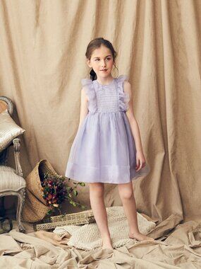Nellystella Mae Dress in Wisteria Sizes 12-18 mth and 2